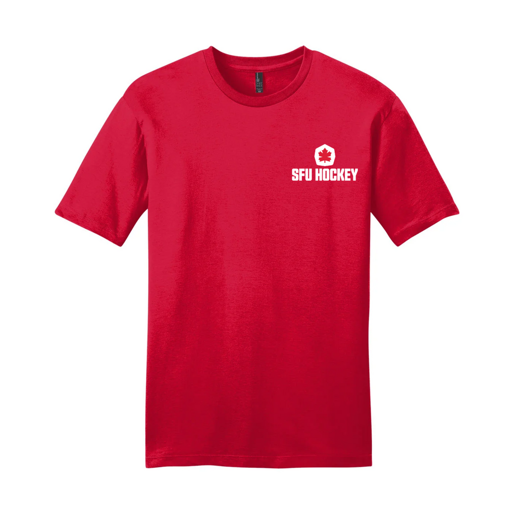 【HOCKEY】 NO MANNERS TEE RED Bauer Team Youth Red 3/4 Sleeve Pullover Hockey Jersey