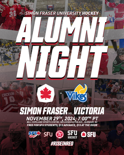 Admit One: SFU Non-Conference Team hosts University of Victoria on November 29th